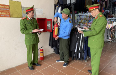 Đội Cảnh sát PCCC và CNCH khu vực Hồng Lĩnh đơn vị điển hình trong công tác Phòng cháy chữa cháy